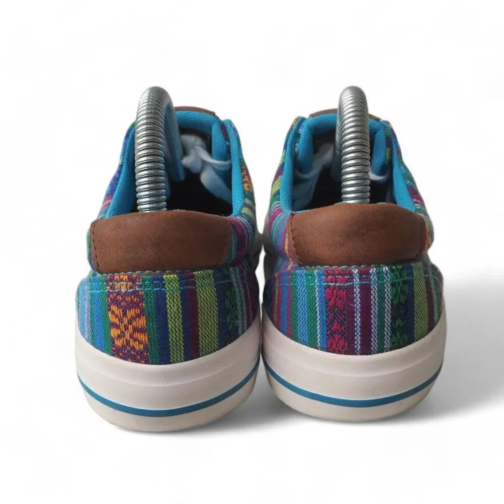 Roper Angel Fire Aztec Southwestern Casual Sneakers Multicolor Women's‎ 8.5